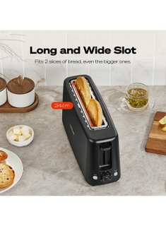 2-Slice Essentials Slim Toaster 850 W TS150ME black
