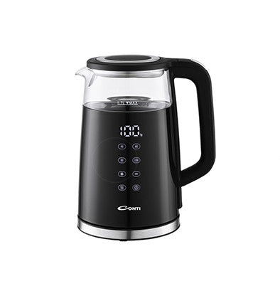 CONTI Kettle 2200W 1.7L - Black CK-6004-TG