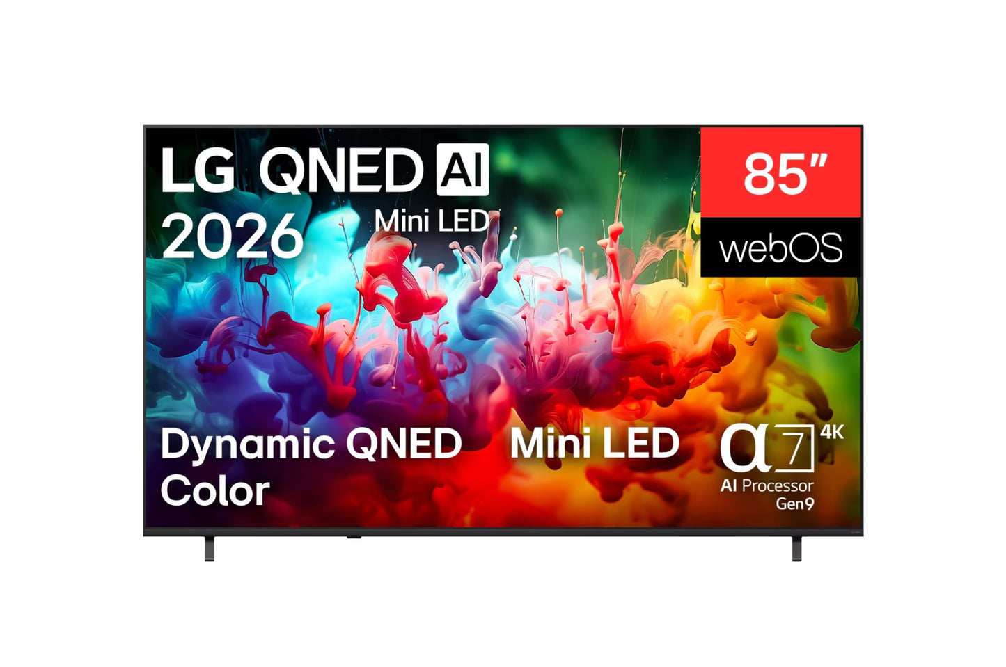85 inch LG QNED AI Mini LED QNED70 4K Smart TV 2026