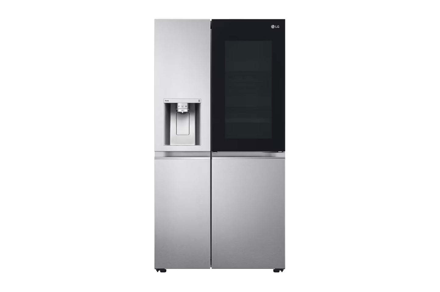 Side By Side Refrigerator, 598L Capacity with HygieneFRESH+™Silver Color