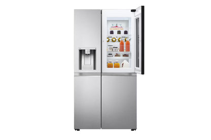 Side By Side Refrigerator, 598L Capacity with HygieneFRESH+™Silver Color
