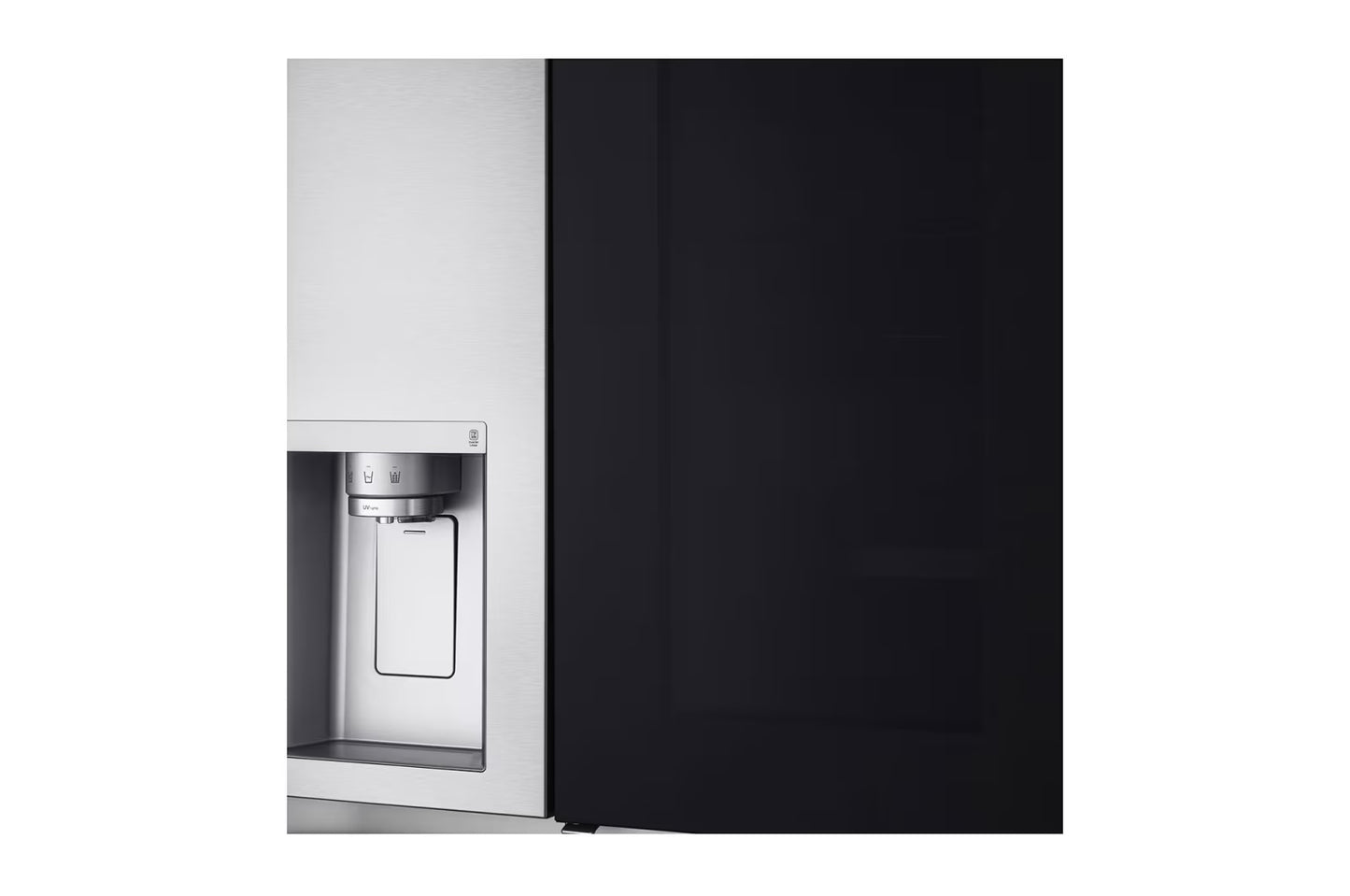 Side By Side Refrigerator, 598L Capacity with HygieneFRESH+™Silver Color