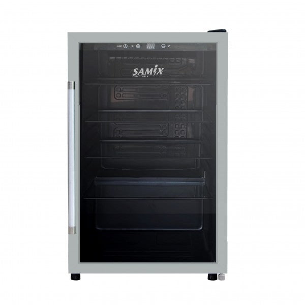 Samix LC-128 Wine Cooler Stainless Steel