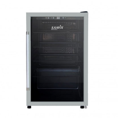 Samix LC-128 Wine Cooler Stainless Steel