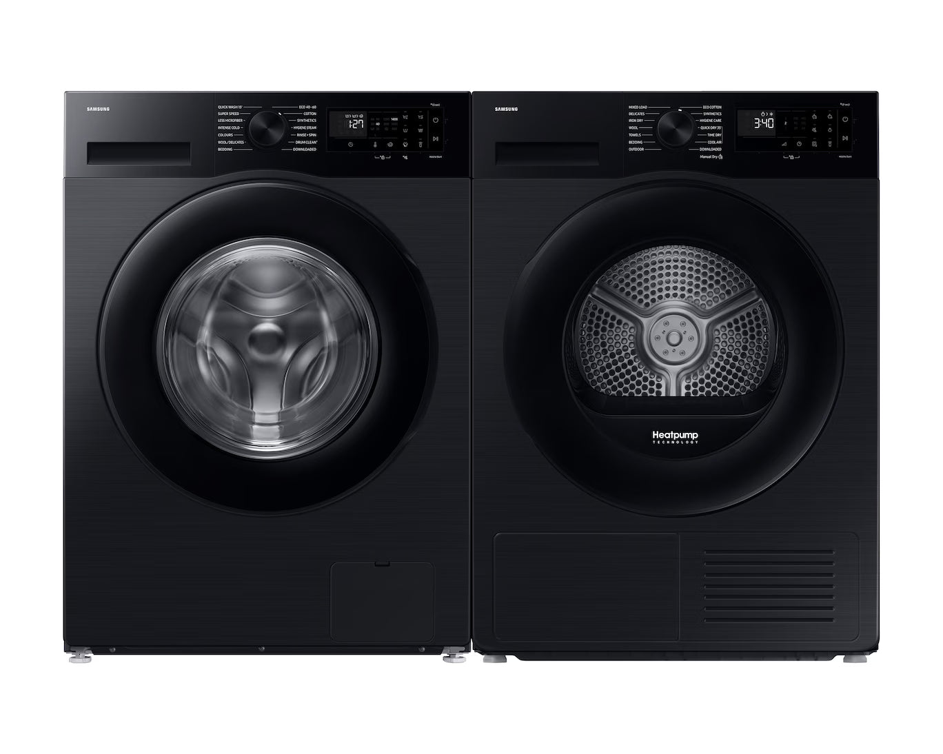 Samsung Series 5 AI Energy 9kg Heat Pump Tumble Dryer Black