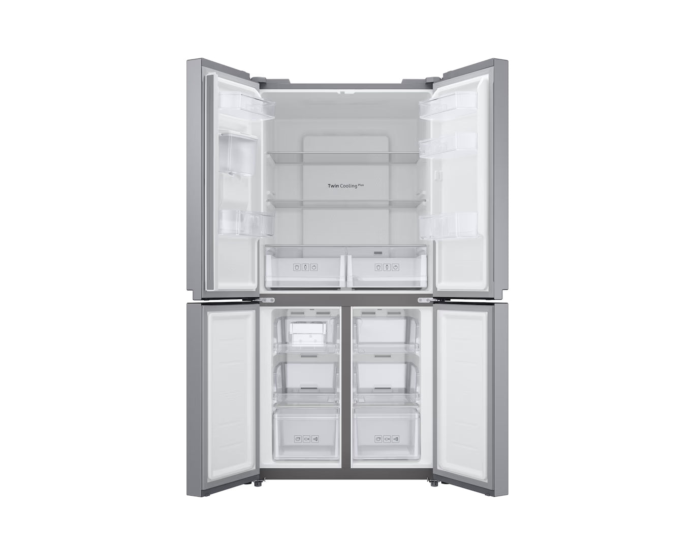 Samsung Four Doors Refrigerator - French Door Refrigerator - 466L Net Capacity - (RF48A4010M9)
