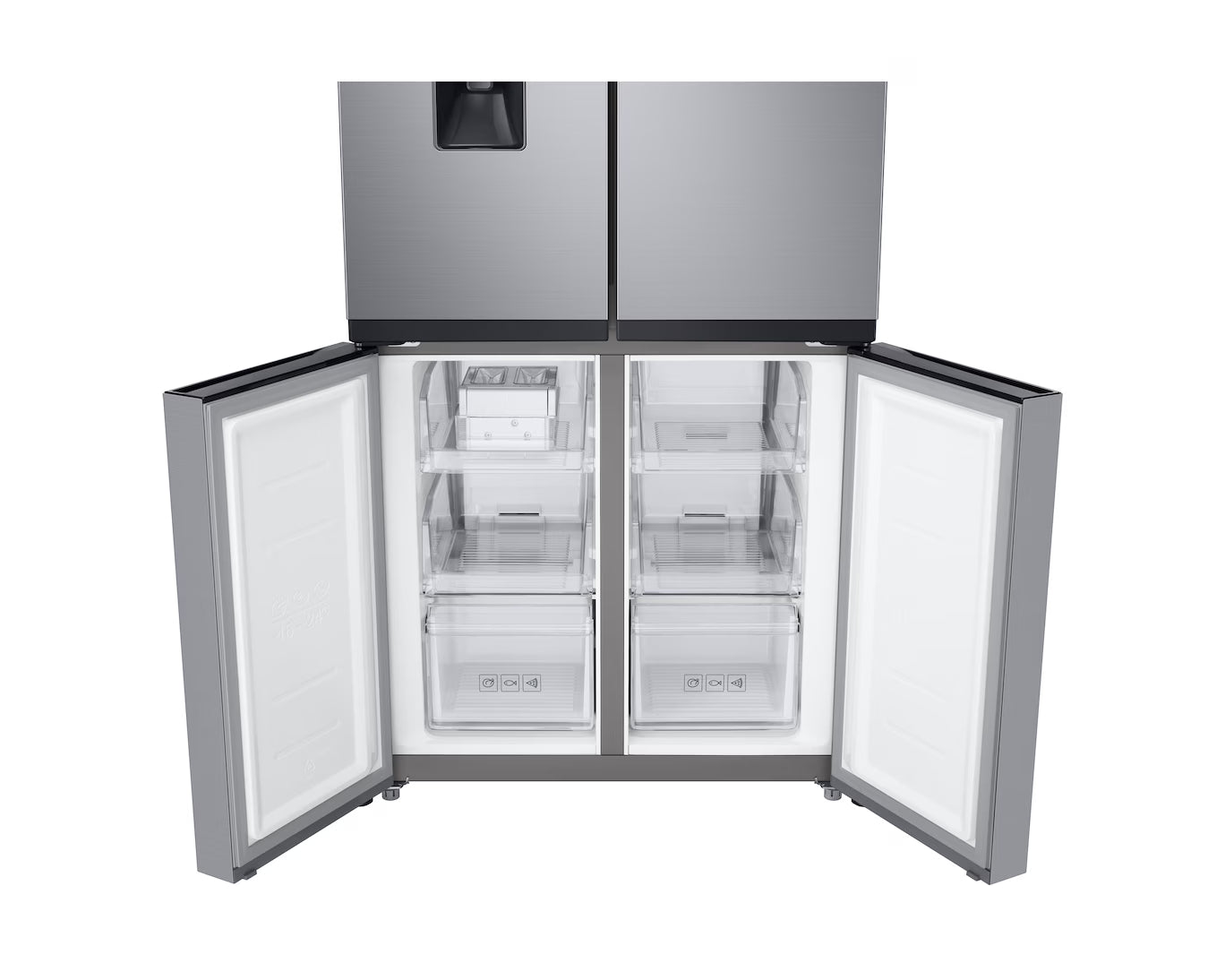 Samsung Four Doors Refrigerator - French Door Refrigerator - 466L Net Capacity - (RF48A4010M9)