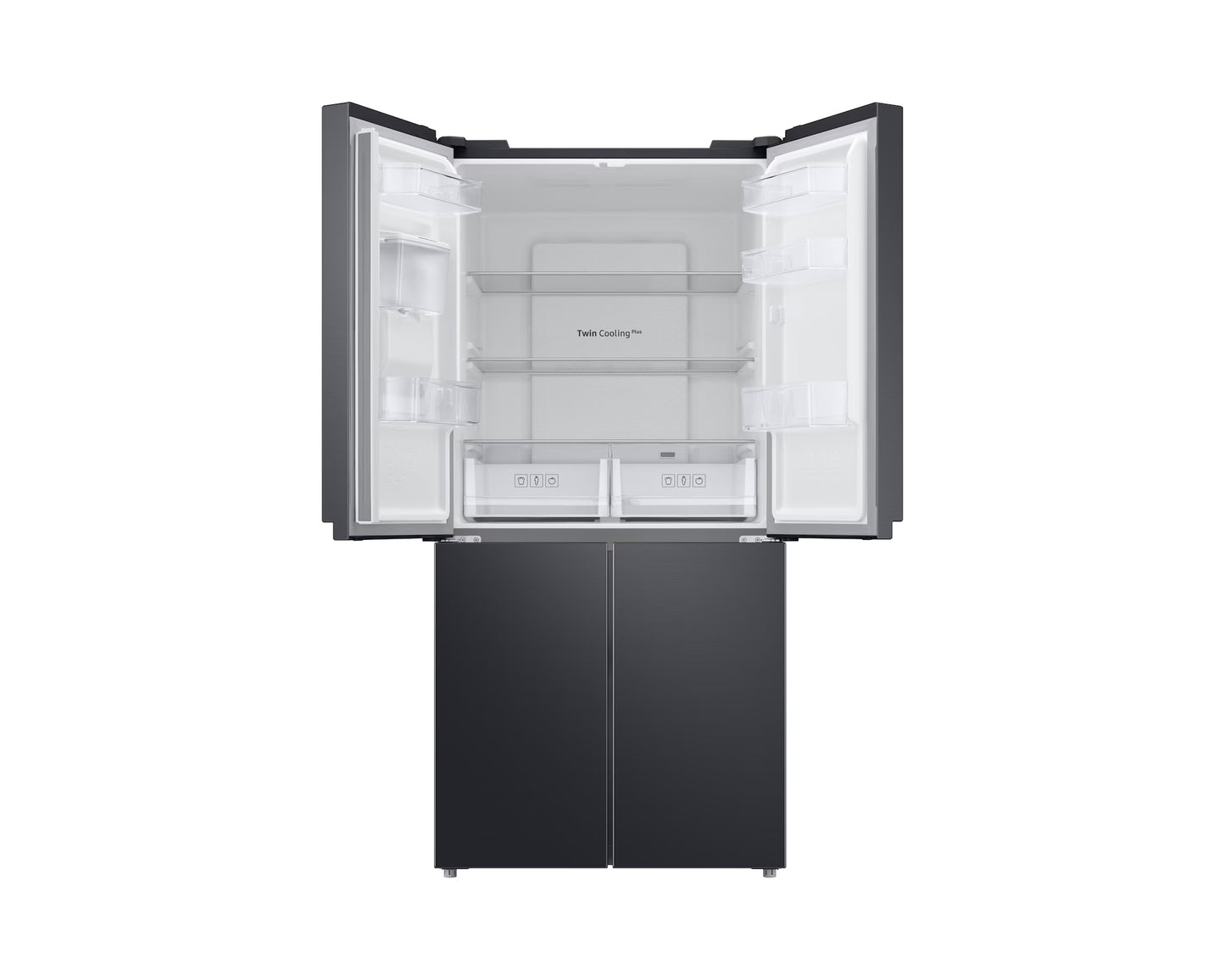 Samsung Four Doors Refrigerator - French Door Refrigerator, 466L Net Capacity - (RF48A401084)