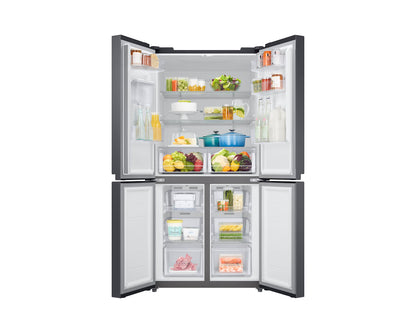 Samsung Four Doors Refrigerator - French Door Refrigerator, 466L Net Capacity - (RF48A401084)