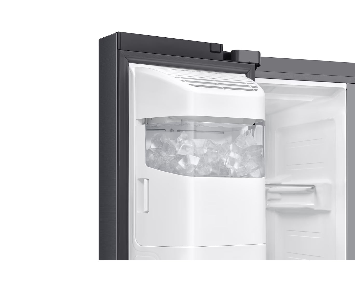 Samsung Bespoke AI Refrigerator SBS AI Energy Mode 617L - Side-by-Side Refrigerator - Black -