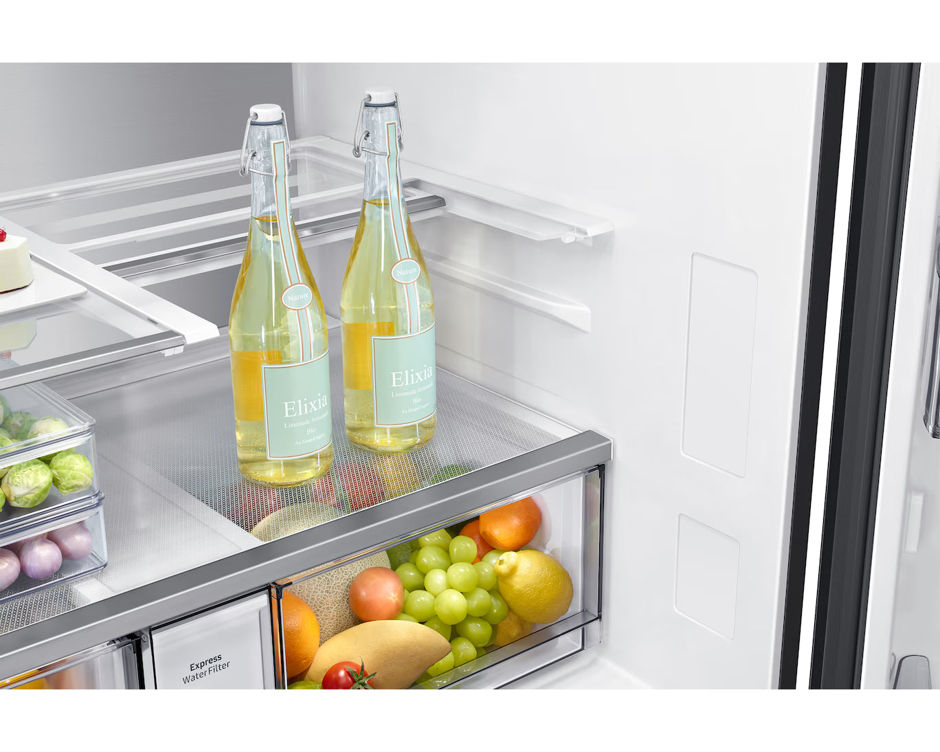 Samsung RF9000 T Style French Door Refrigerator with 21.5" Family Hub - 636L - (RF65DG9H0EB1EU)