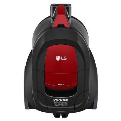 LG Vacuum Cleaner Bagless 2000 Watt 1.3 Liter - Red , Silver