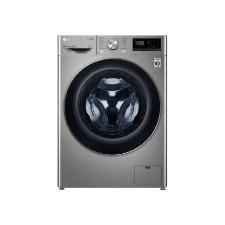 LG Front Load Washing Machine 8KG 1400rpm - Silver F4V5TYP2P.SPTPEL/EX