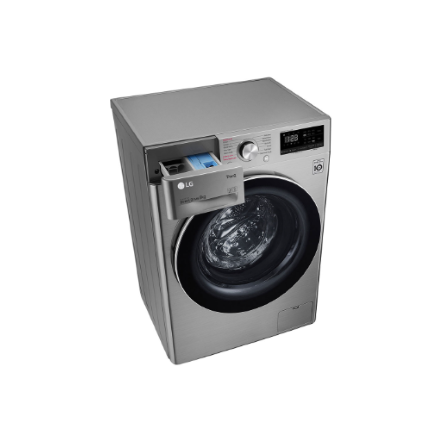 LG Front Load Washing Machine 8KG 1400rpm - Silver F4V5TYP2P.SPTPEL/EX