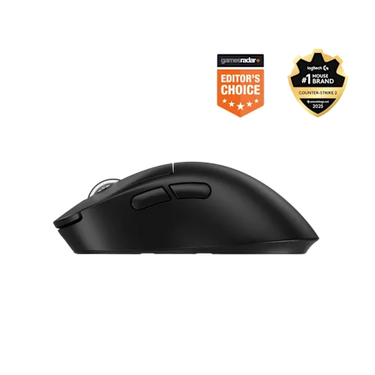 Logitech G PRO X Superlight 2 DEX Wireless Gaming Mouse – 44K DPI – 8K Polling – Black