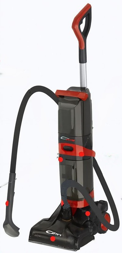 Conti Corded Hand Stick Vacuum Cleaner