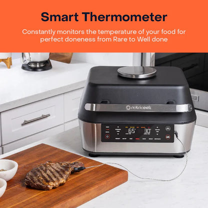 NUTRICOOK Smart Indoor Grill & Air Fryer XL