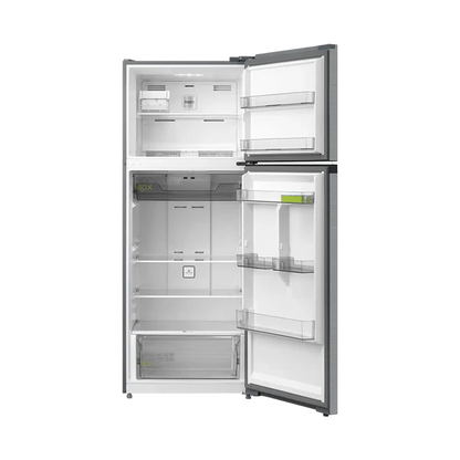 Midea Top Mount Refrigerator– 413L – Stainless Steel – (MDRT580MTE46D)