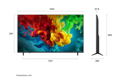 65 inch LG QNED evo AI Mini LED QNED84 4K Smart TV 2026