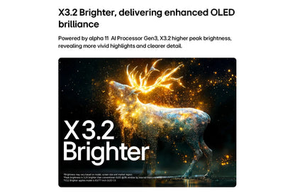 77'' LG OLED evo AI C6 4K Smart TV with Alpha 11 AI Processor Gen3 2026