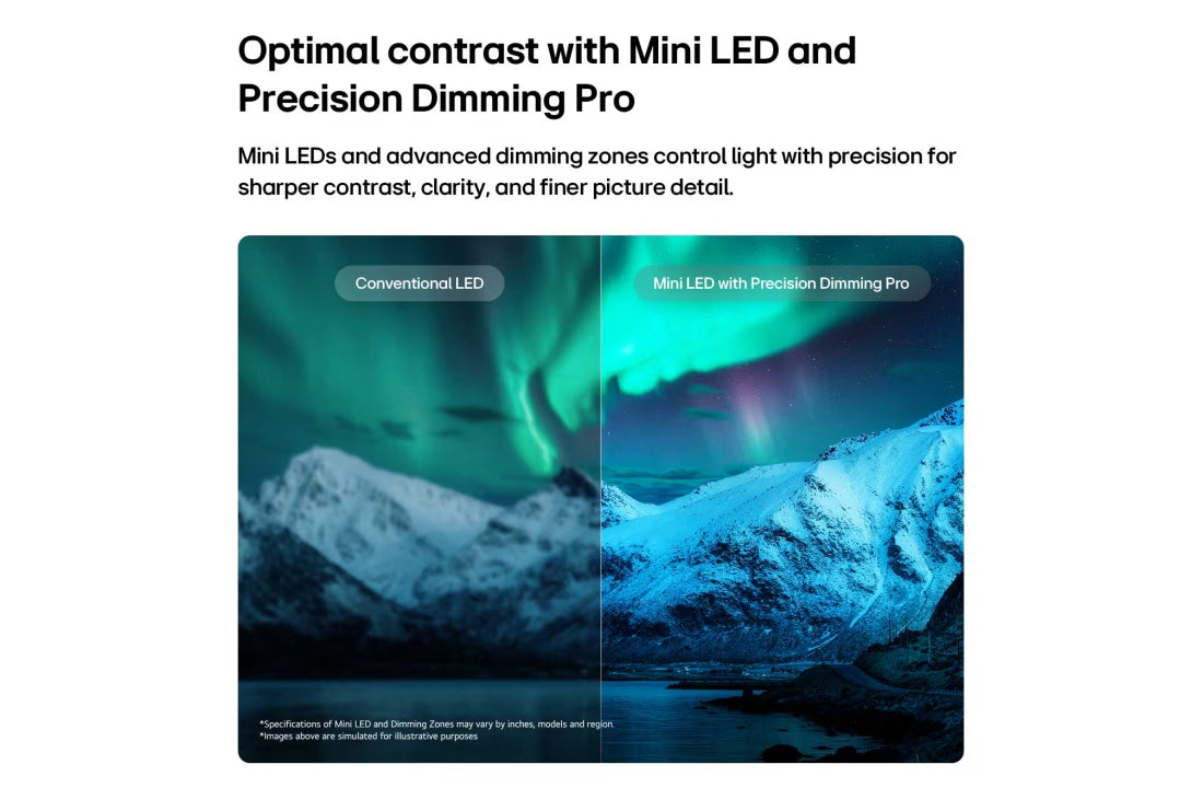 100 inch LG QNED evo AI Mini LED QNED85 4K Smart TV 2026