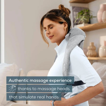 Beurer Wireless Neck Massager - Deep Tissue Massage with Heat