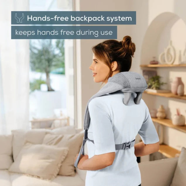 Beurer Wireless Neck Massager - Deep Tissue Massage with Heat