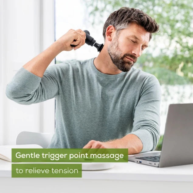 Beurer Sensitive Mini Massage Gun - Compact Muscle Massager