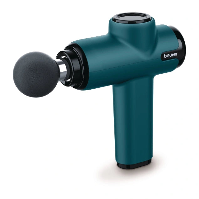 Beurer Compact Massage Gun - 5 Speeds, 4 Attachments
