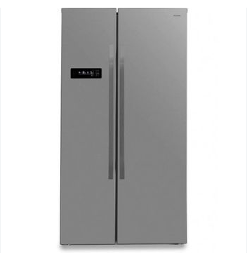 MIDEA Side by Side Refrigerator 510 Liter A++ - Stainless Steel MDRS710FGF02