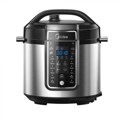 MIDEA Electric Pressure Multicooker 5.7L - Stainless Steel MY-CS6037WP2