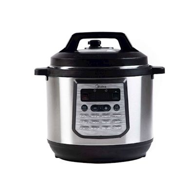 MIDEA Electric Pressure Cooker 8L - Stainless Steel MY-CS8001WP