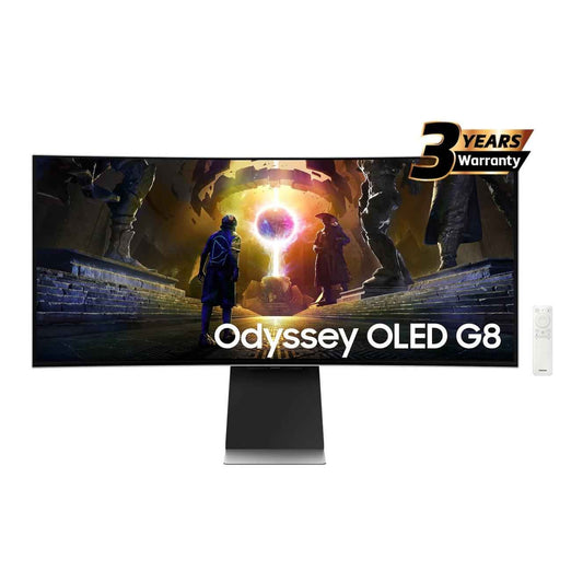 Samsung Odyssey OLED G8 2025 Smart (DG852) 34" 3K UWQHD (3440x1440) Curved, 175Hz