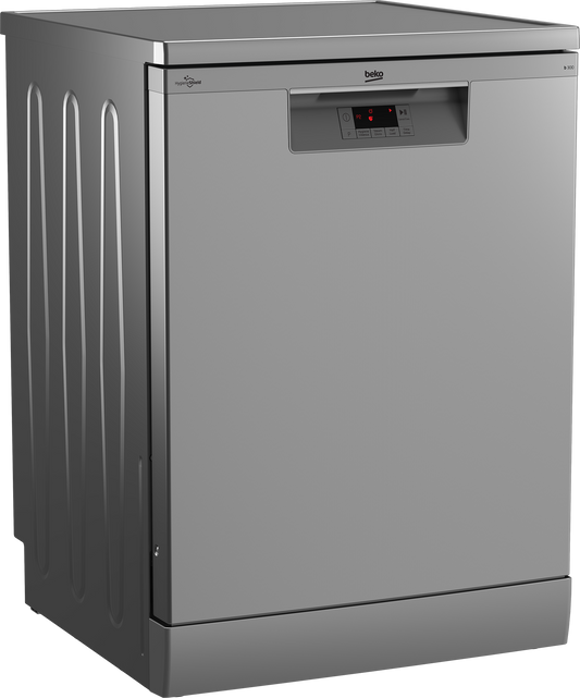 Beko Dishwasher 6 Programs 3 Sprays 2 Baskets Gray Inverter A++ (BDFN16422S)