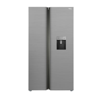 TCL REFRIGERATOR 650L WITH DISPENSER MATTE SILVER (P650SBS)