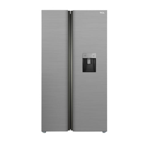 TCL REFRIGERATOR 520L WITH DISPENSER MATE SILVER (	P520SBW)