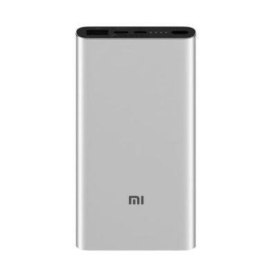 XIAOMI Mi Power Bank 10000mAh 18 Watt - Black , Silver