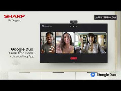 SHARP 55 Inch 4K Smart Ultra HD Frameless LED Google TV (C55FJ16MX)