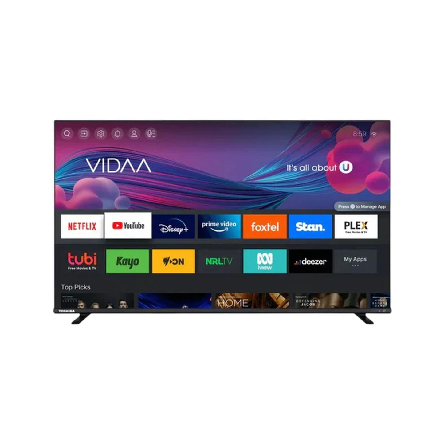Toshiba 43-inch VIDAA FULL HD TV - (43V35MW)