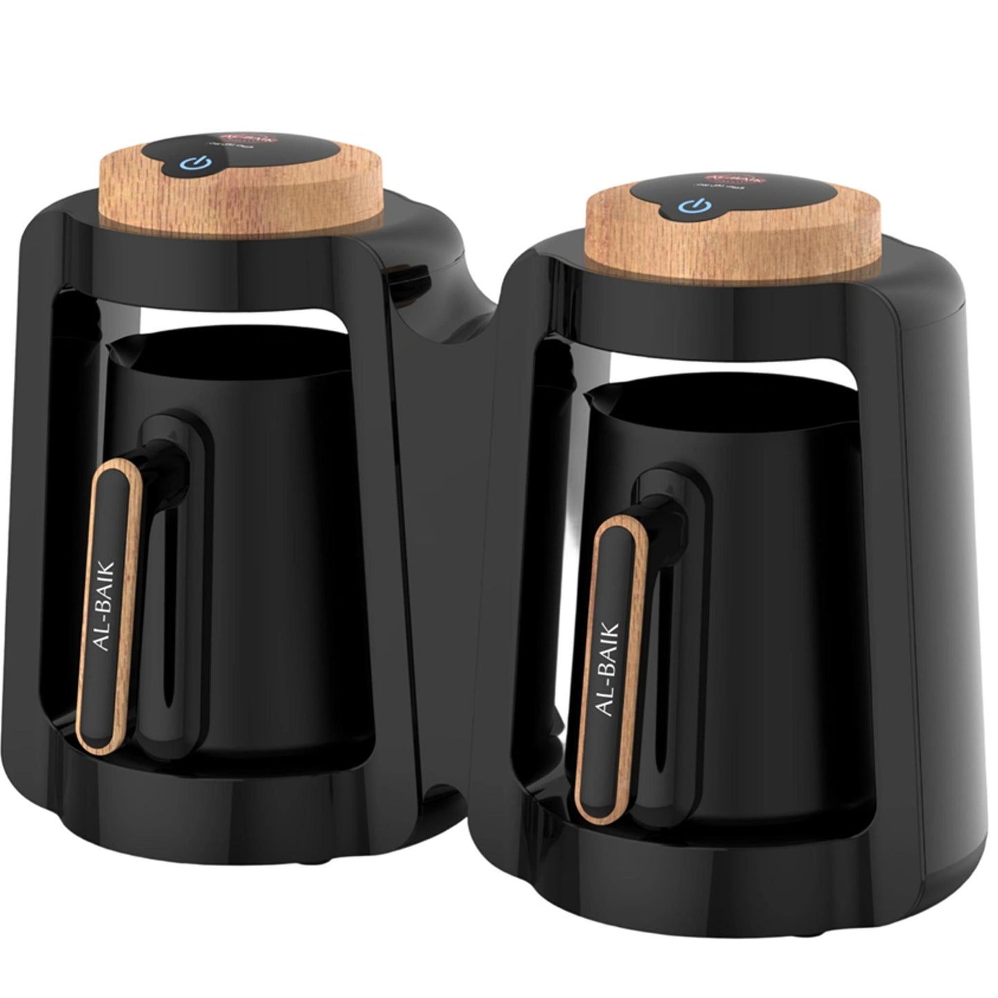 Al Baik Electric Turkish Coffee Machine Dual 4 Cup 800W - (TCM201)