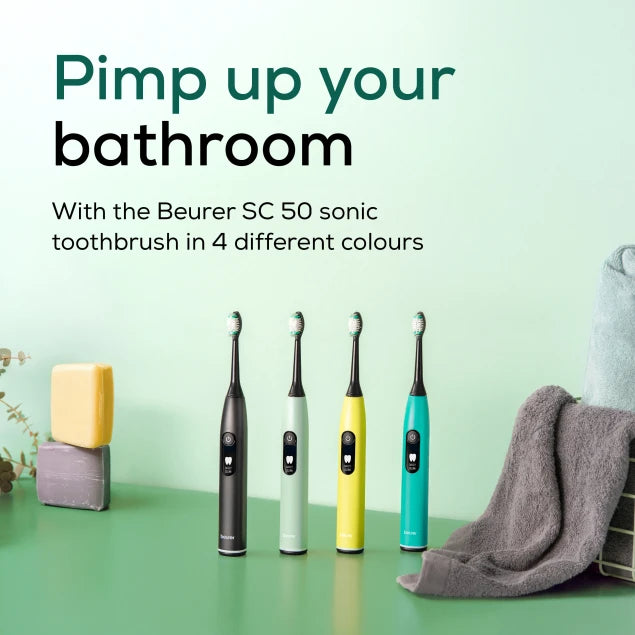 Beurer SC 50 Splashy Lemon GP Electric Toothbrush