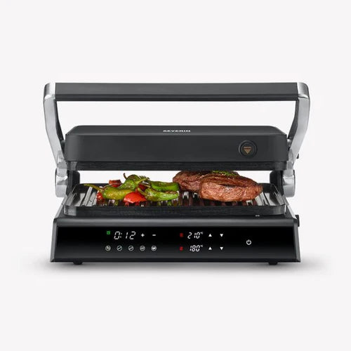 Severin Grill with Touchscreen, Black/Silver