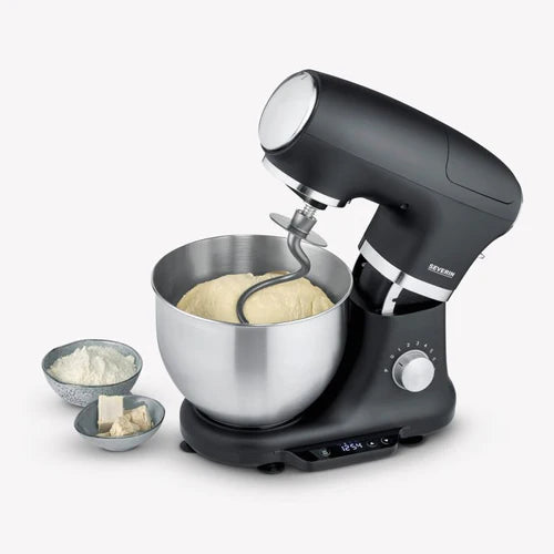 SeverIn 1000W Stand Mixer in Black