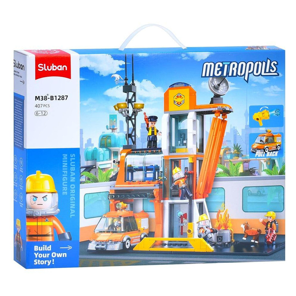 Metropolis-Rescue Headquarters 407pcs