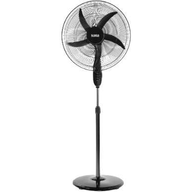 SONA Stand Fan 20" - Black SF-62