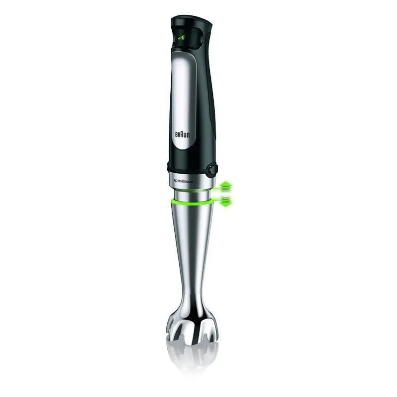 Braun MultiQuick 7 Multifunction Hand Blender, 600ml, 1000 Watt, Black Silver - MQ7075 ( International Warranty )