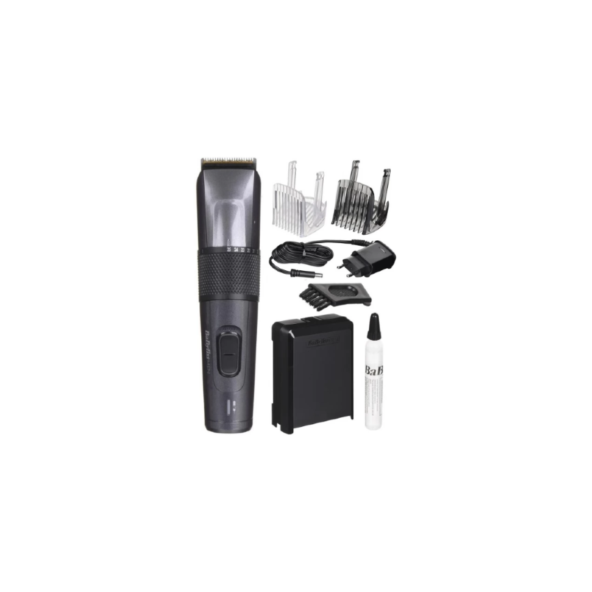BaByliss E976E hair trimmers/clipper Black (E976E)