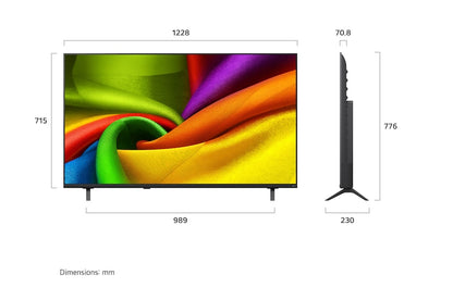 LG 55NU850B6LA 55-Inch NANO AI 4K UHD Smart TV bundle with US40T Soundbar with Wireless Subwoofer & WOW Interface 2.1 channel, 300W