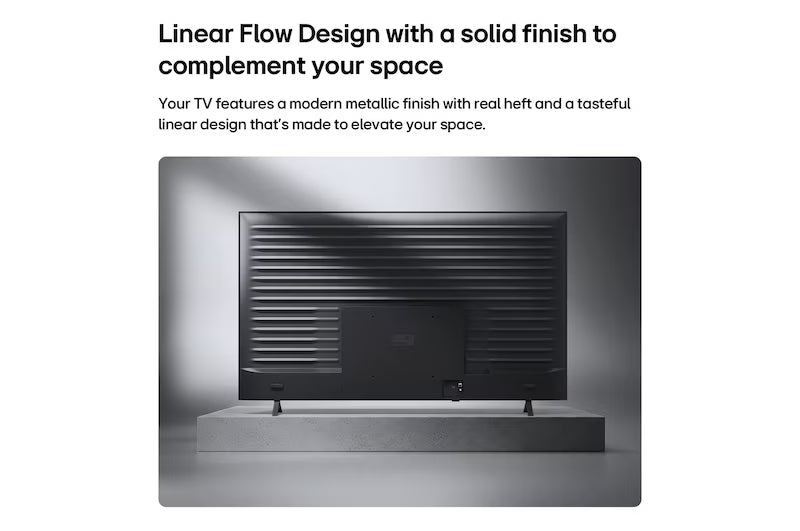 50 inch LG NANO 4K AI NU85 Smart TV 2026