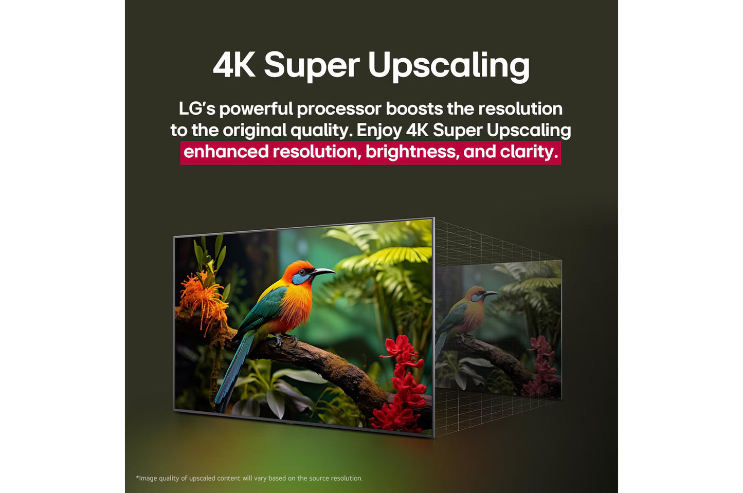 LG 55 Inch LG UHD AI UA85 4K Smart TV AI Magic remote HDR10 WebOS25 2025 (55UA85006LA.AMNE)